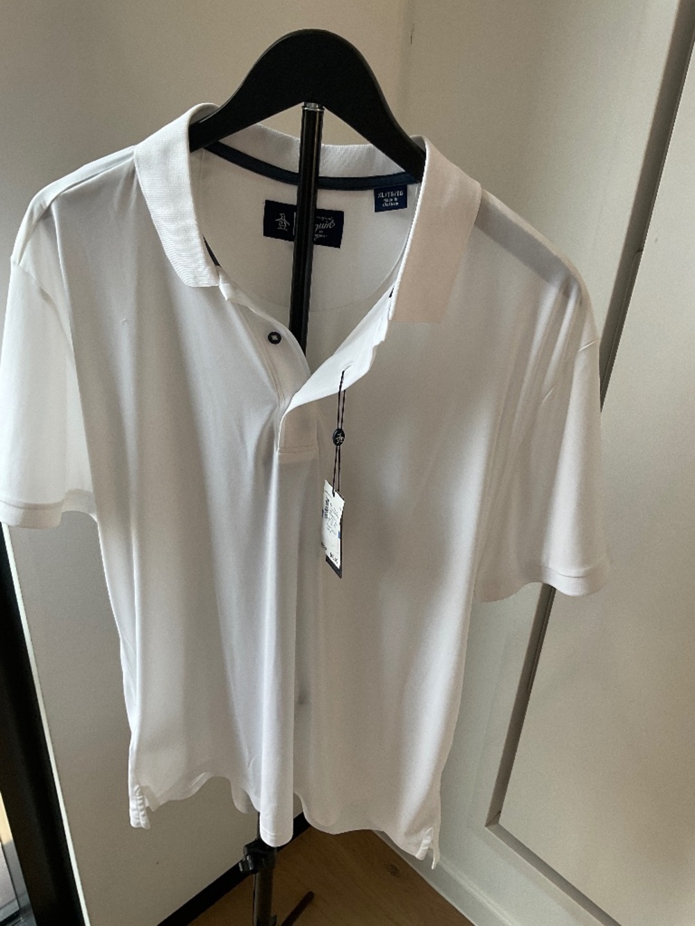 NWT Penguin by white men’s polo shirt XL